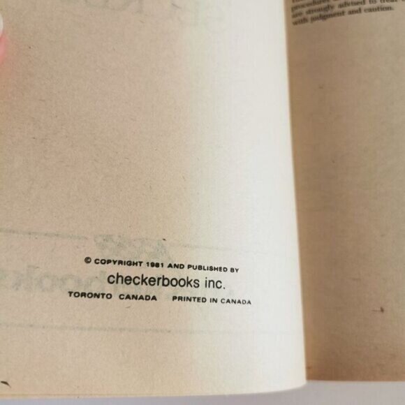 1981 Checkerbooks 10,000 Formulas and Trade Secrets Book, Vintage Chemicals - Picture 4 of 10